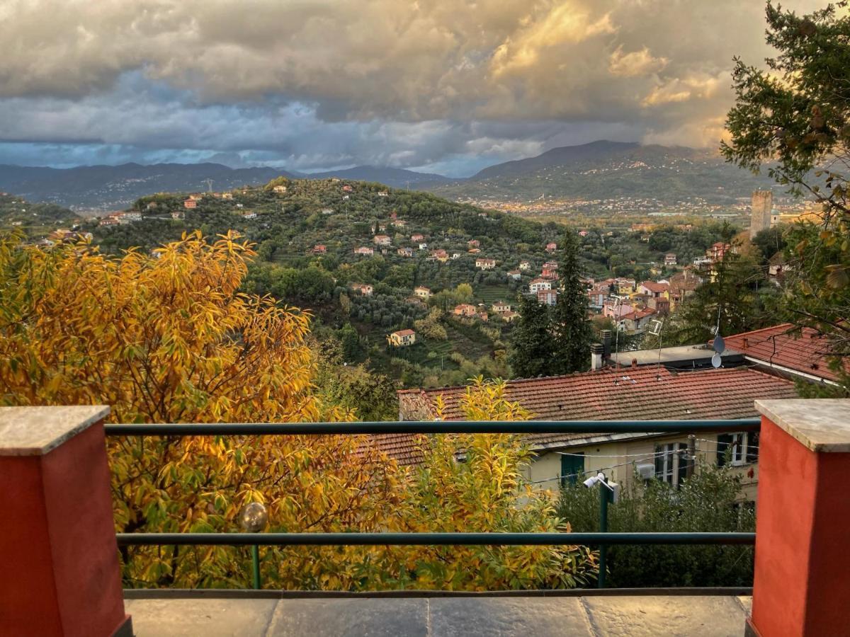 Villa La Casa Rossa Arcola Con Vista Extérieur photo
