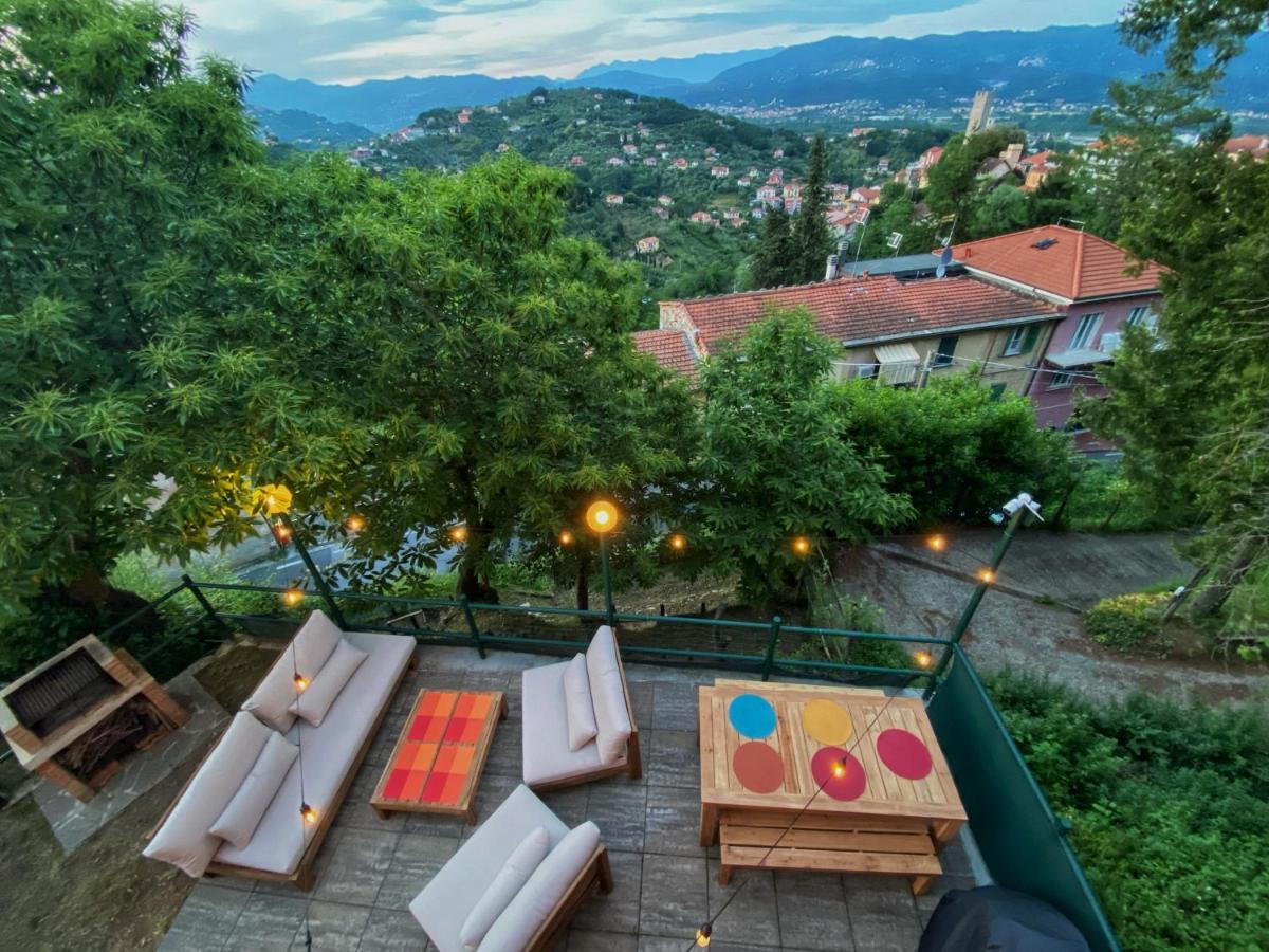 Villa La Casa Rossa Arcola Con Vista Extérieur photo