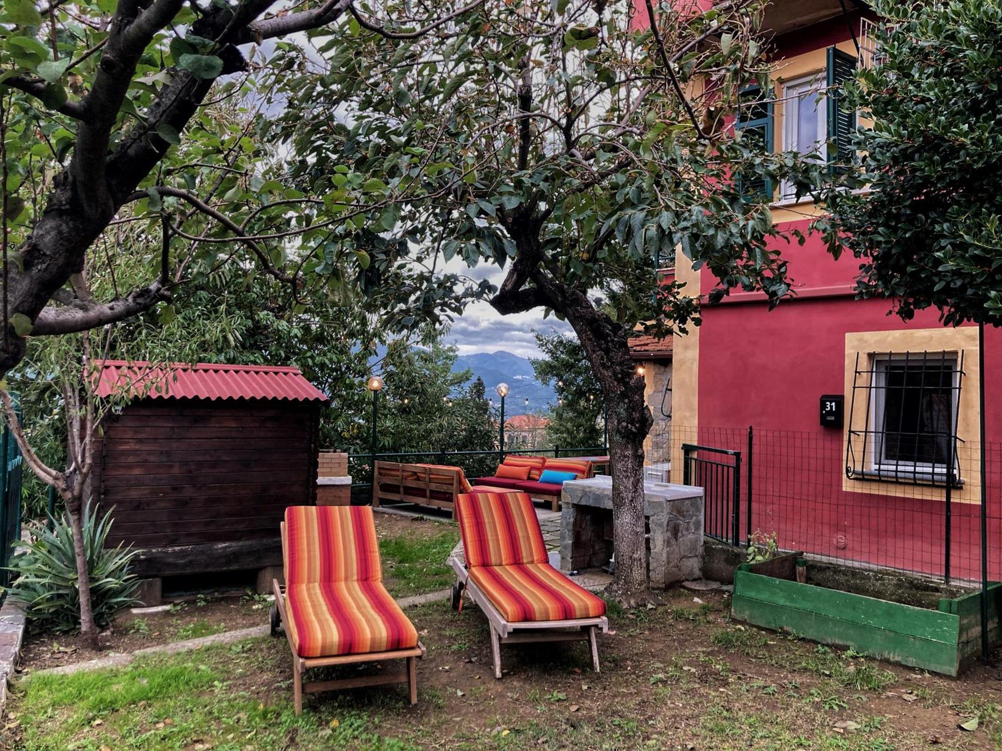 Villa La Casa Rossa Arcola Con Vista Extérieur photo